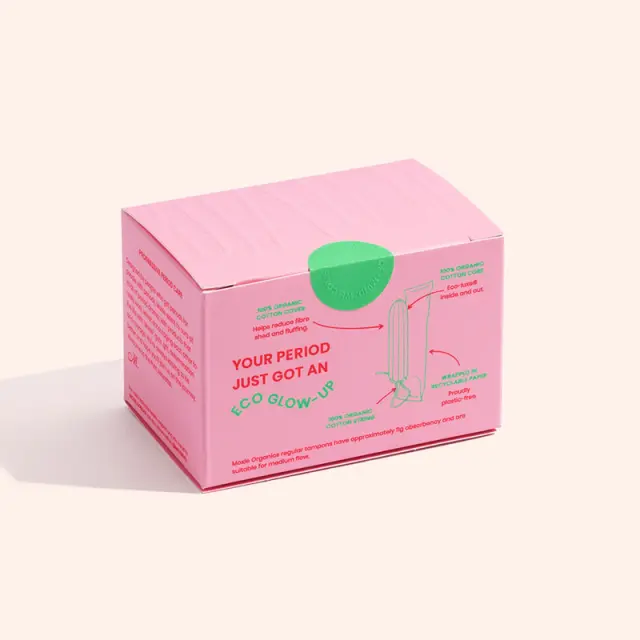 Moxie Organics 100% organic cotton regular tampons 16pk 3