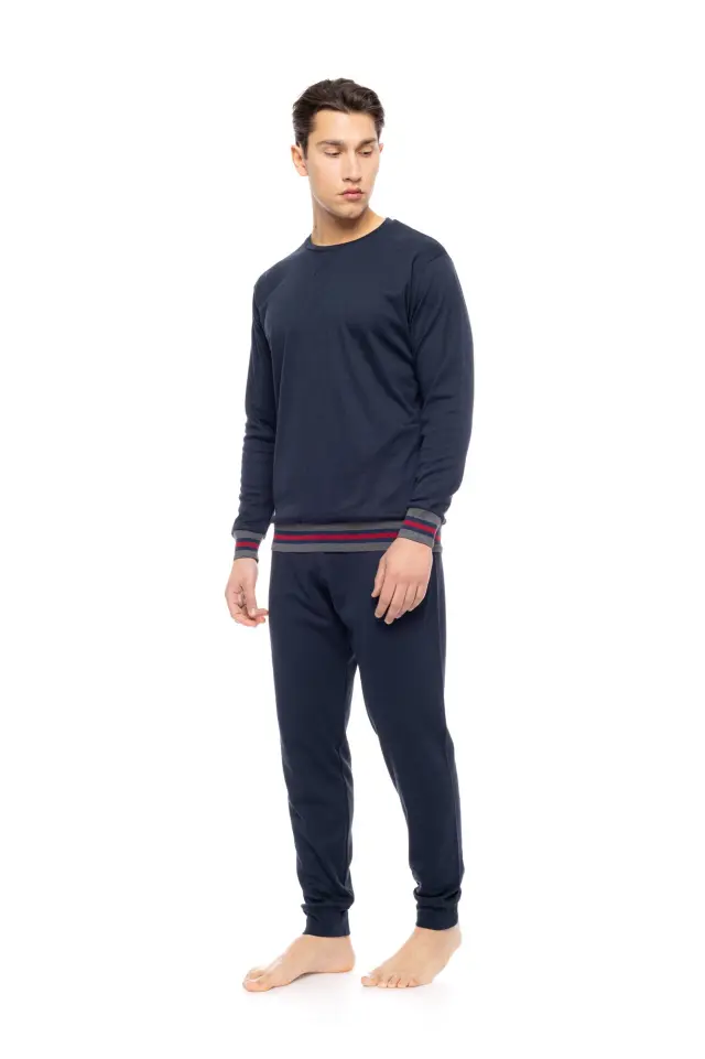 WN-M120 - Yacht Blue - PIJAMA T-SHIRT NOS - XXL 2