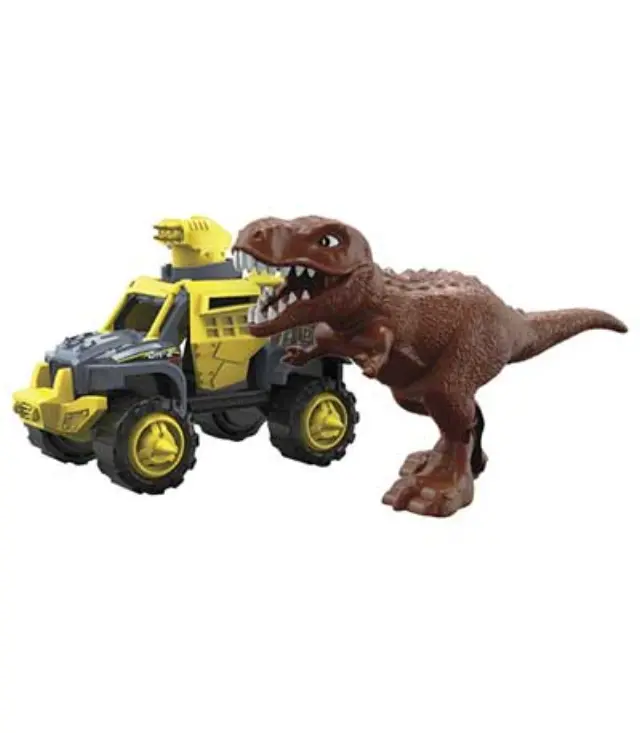 Road Rippers Snap and Play Dinos vs Trucks Καφε Τυρανοσαυρος 36/20070