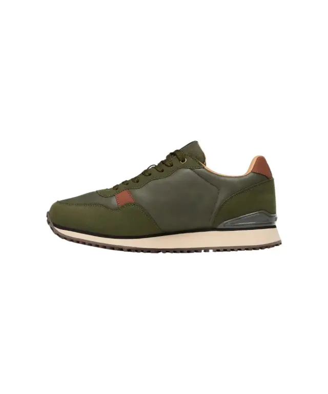 Napapijri - Ανδρικά Sneakers Tonal Cosmos NP0A88XV-MO2 Πράσινο Σκούρο/Καφέ - 41 2