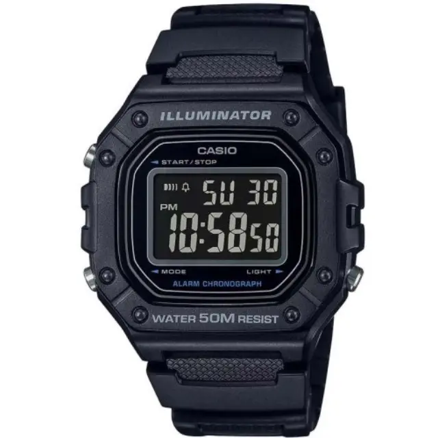 Casio Collection W-218H-1BVDF