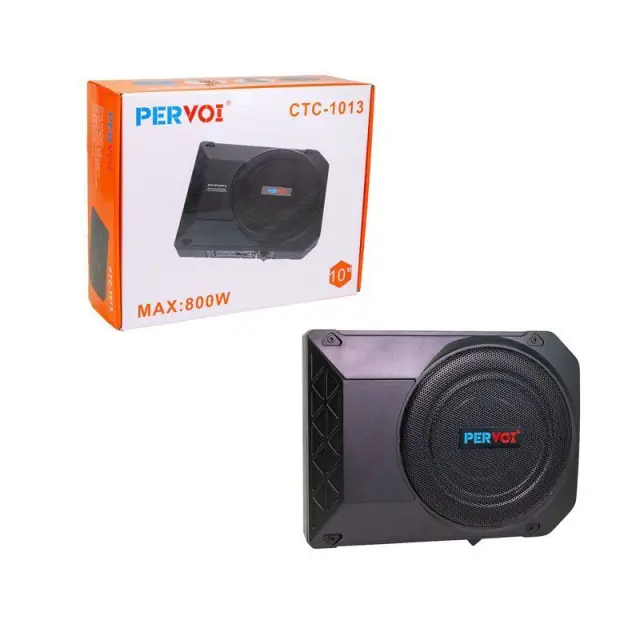 Pervoi Αυτοενισχυόμενο Subwoofer Αυτοκινήτου 10” CTC-1013 014479
