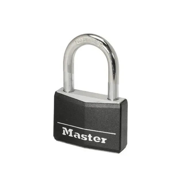 Master Lock 9130EURDBLK - Λουκέτο 30mm με κάλυμμα προστασίας και ασορτί κλειδιά