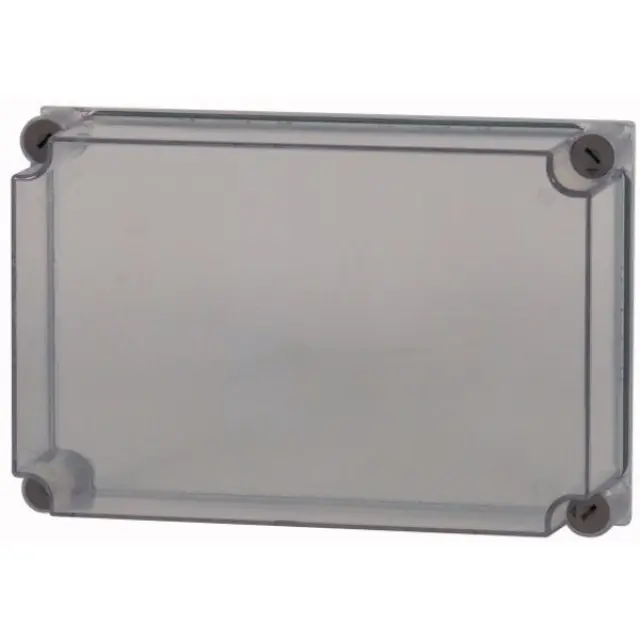 D200-CI43 Cap, transparent smoky gray, HxWxD=250x375x100mm