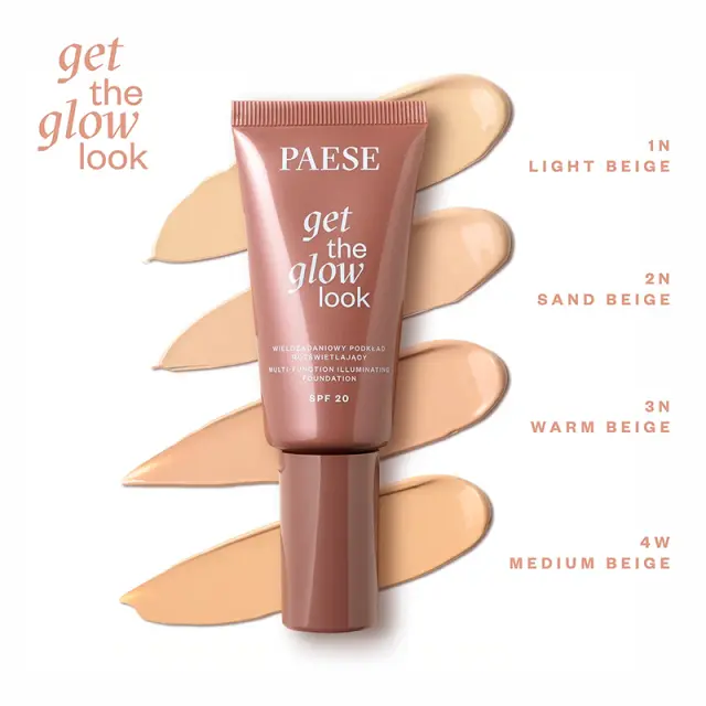 Paese GET THE GLOW LOOK Multi-function illuminating foundation 3N