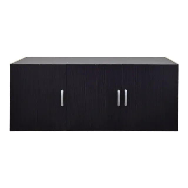 Πατάρι ντουλάπας τρίφυλλο Alvia pakoworld wenge 150x51x60εκ 3