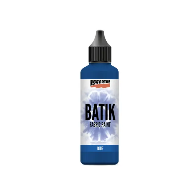 Batik paint 80 ml, Pentart -Χρώμα μπατίκ για ύφασμα, Μπλε
