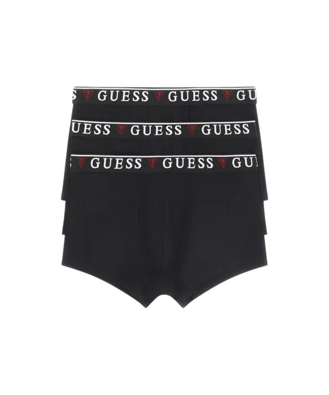 Guess - Ανδρικά Μποξεράκια 3Pack U97G01KCD31-A996 Μαύρο