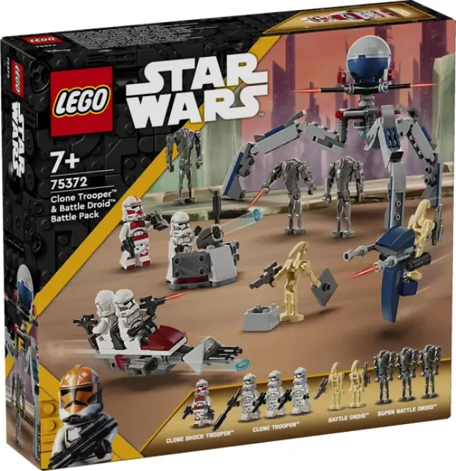 Lego Star Wars Clone Trooper & Battle Droid Battle Pack για 7+ ετών (75372) (LGO75372) 2