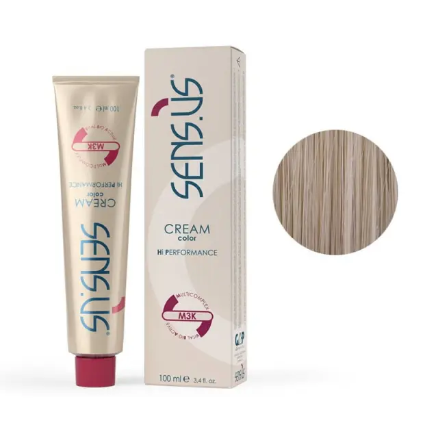 Sensus M3K Permanent Hair Color 9.03 Warm Very Light Blonde 100ml - (μόνιμη βαφή ζεστό πολύ ανοιχτό ξανθό)