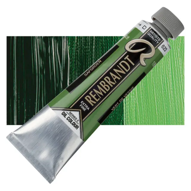 Λάδι Talens Rembrandt - 623 Sap Green - 40ml