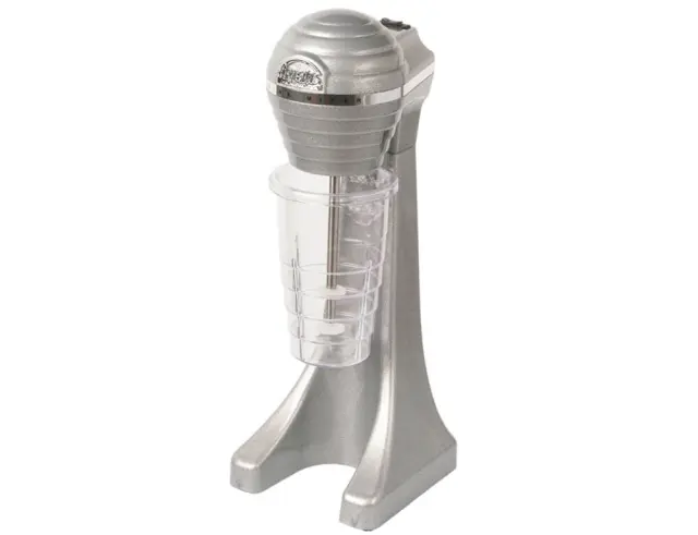 Επαγγελματική Φραπιέρα Artemis Super Mix-2010/A Gloss σούπερ αυτόματης λειτουργίας, με ισχύ 350W και 2 ταχύτητες - Silver SUPER AYTOMATH MIX-2010 GLOSS AΣHMI