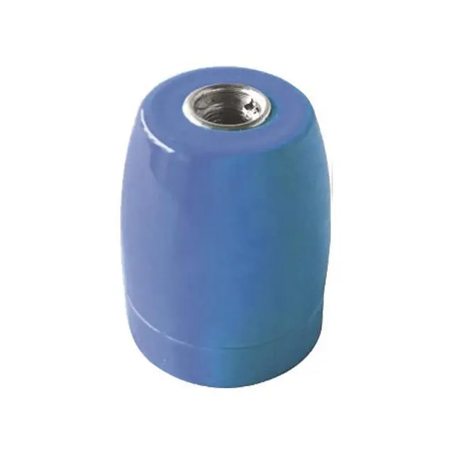 Ντουί E27 Πορσελάνη Μπλε EUROLAMP 147-23083