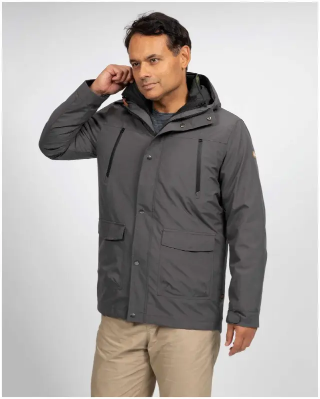Keano Dark Grey Ανδρικό Μπουφάν Life-Line - 34641812-DKG - XL 3