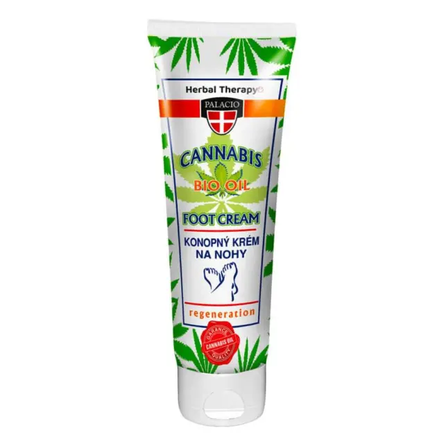 Palacio Cannabis Foot Cream with Bio Hemp Oil 125ml