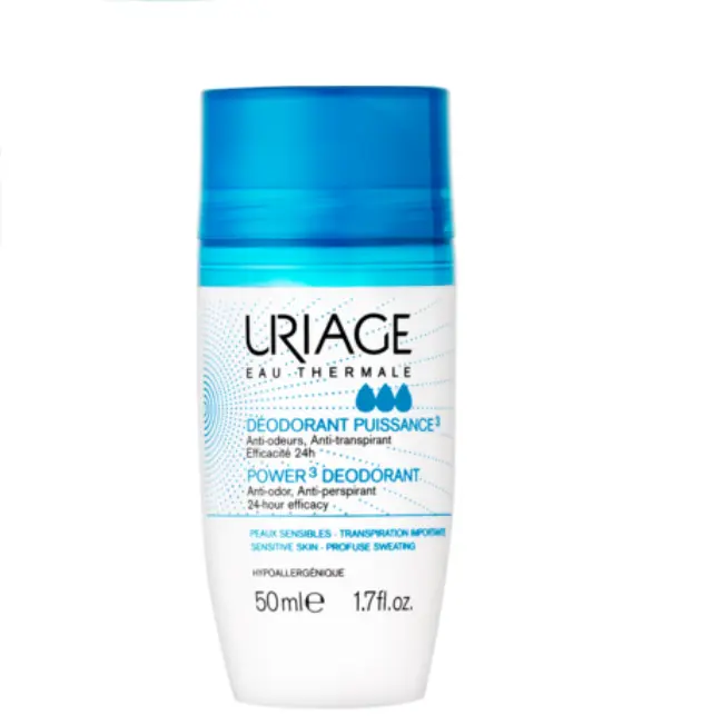 Uriage Power 3 Υποαλλεργικό Αποσμητικό Roll On 50ml