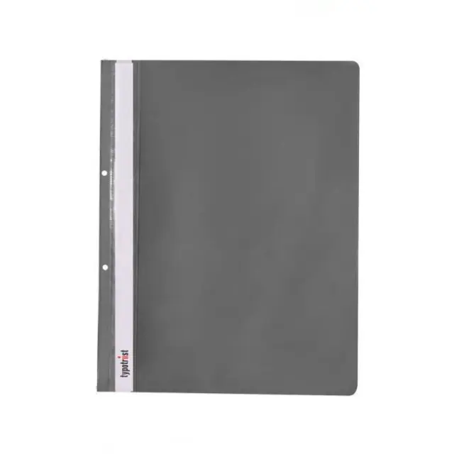 Τypotrust Ντοσιέ PP με Έλασμα & Τρύπες Γκρι (FP16100-12)