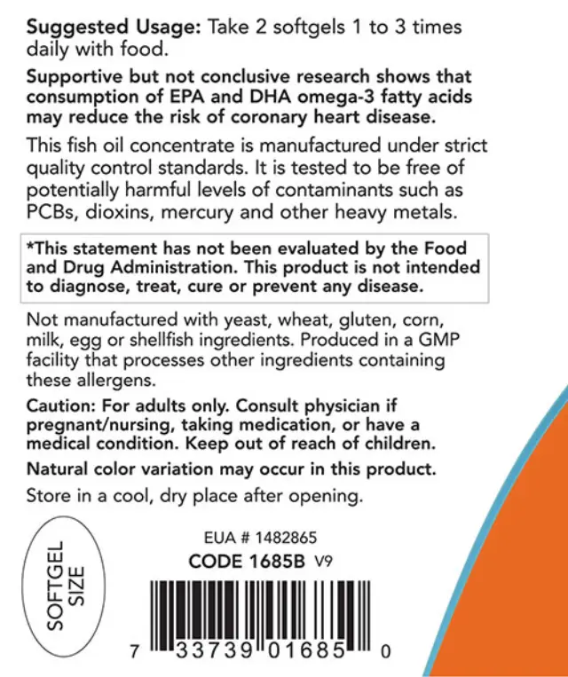 Now Foods Omega-3 Mini Gels 3