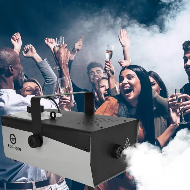 LIGHT4ME FOG 1500 V2 fog smoke machine wireless remote wired controller 1500W 3