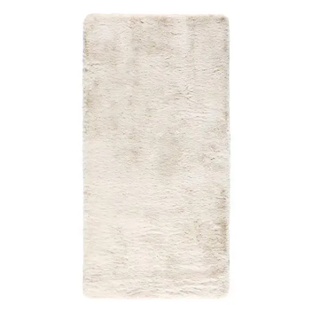 VIVARAISE - TAPIS EDDY IVOIRE 70X140CM
