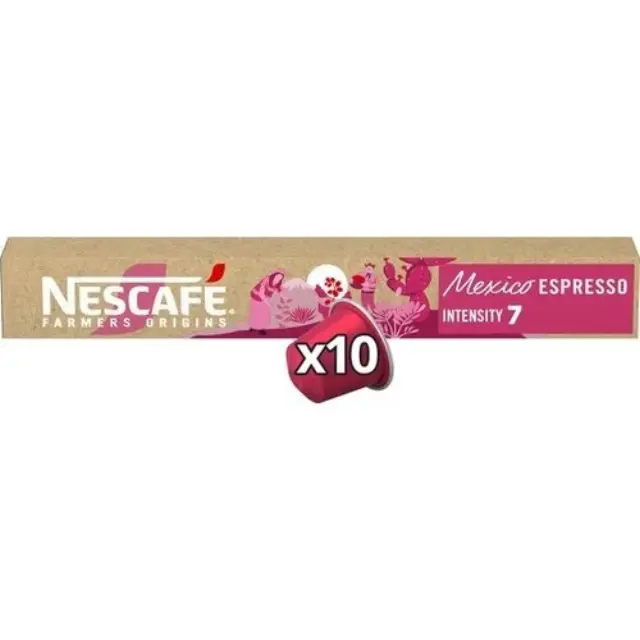 Nescafe Farmers Origins Mexico Κάψουλες Nespresso 10τμχ