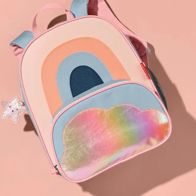 Skip Hop Spark Style Παιδικό Σακίδιο Πλάτης Rainbow Peach 3