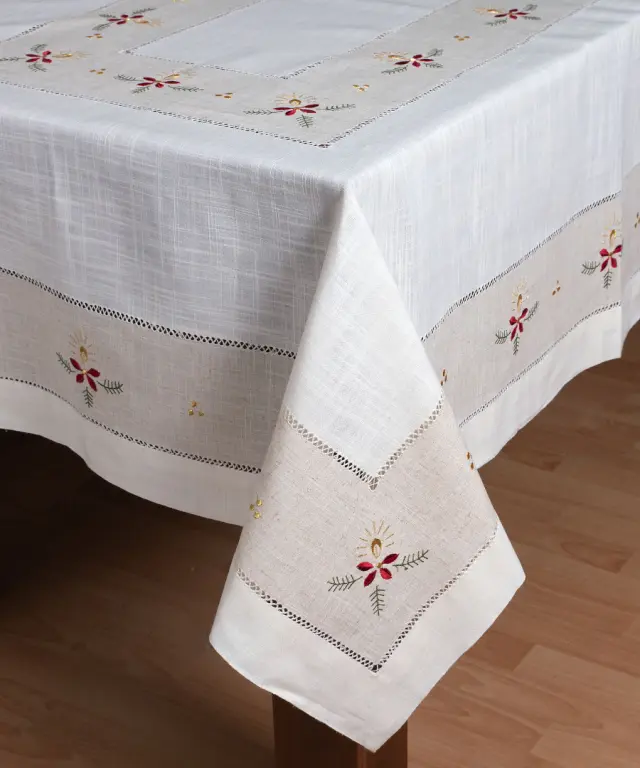Χριστουγεννιάτικο τραπεζομάντηλο (170cm x 170cm) 5308 - -
