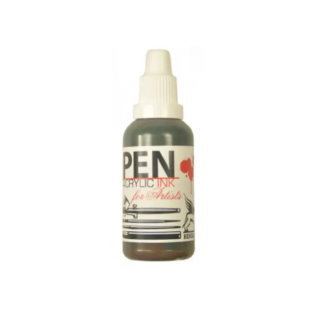 Μελάνι για αερογράφο PEN Acrilic Ink 35ml, Acid Green, Renesans
