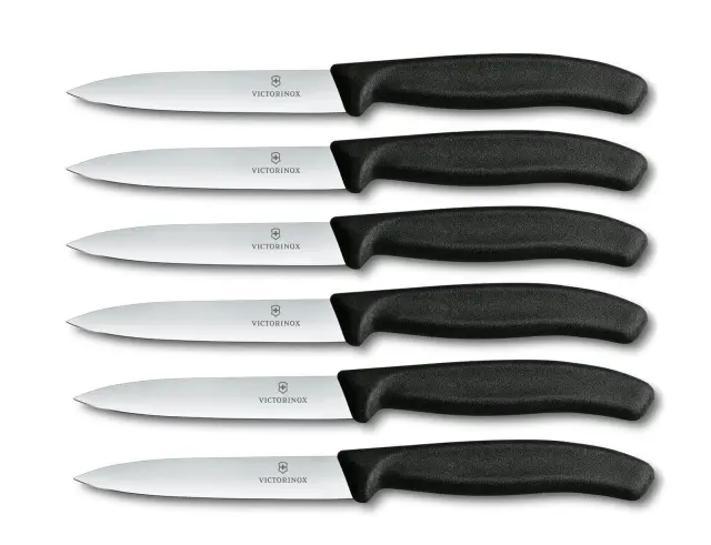 Σετ Μαχαίρια Γενικής Χρήσης Victorinox Swiss Classic με μήκος λεπίδας 10cm - Black - 6 τεμάχια6.7703.6 3