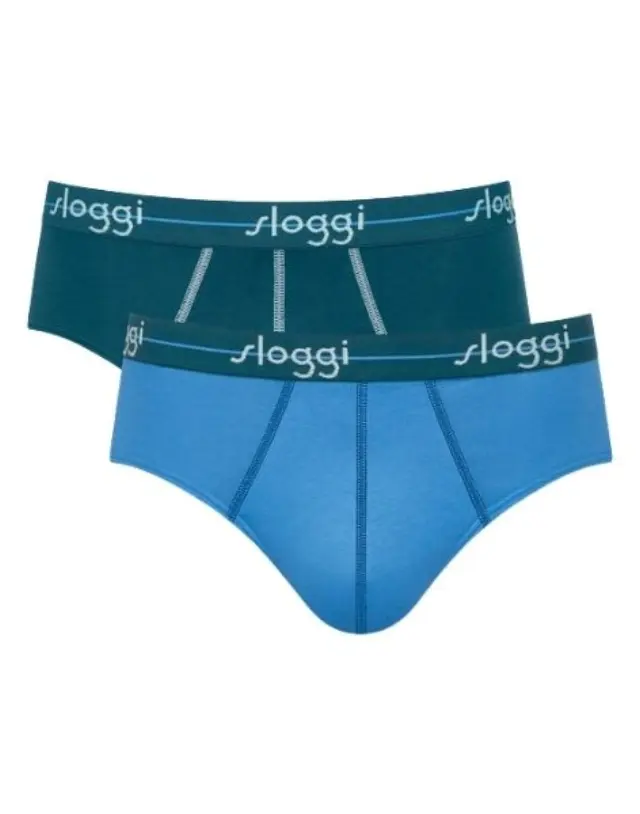 Sloggi Men Start Midi C2P box ανδρικό σλιπ σετ 2 τμχ 10206949-V017