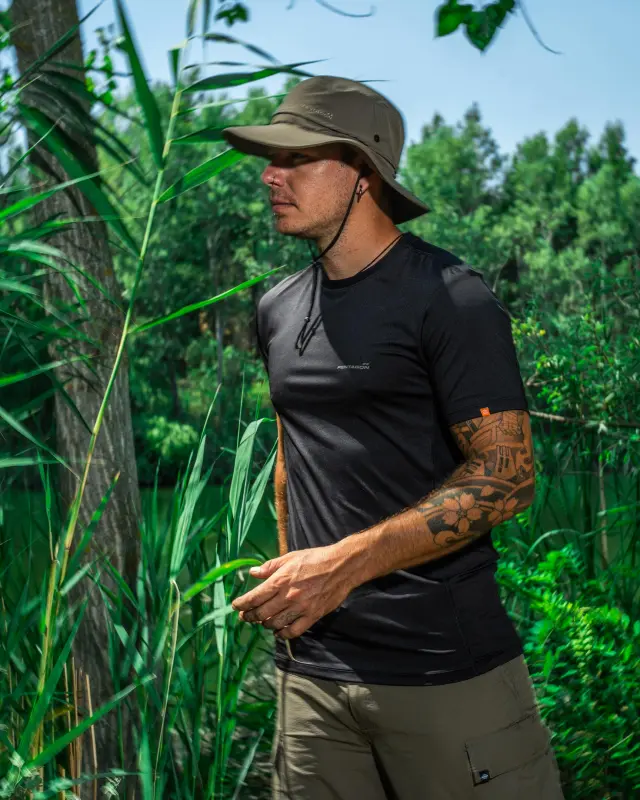 Καπέλο PENTAGON Roo Safari Bush Hat K13061-06E (Ral7013) - S/M (56-58) 3