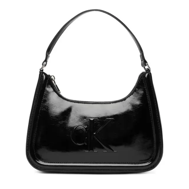 Γυναικεία Τσάντα Ώμου Calvin Klein LV04F3332G-UB1 Μαύρη Μαύρο - One Size
