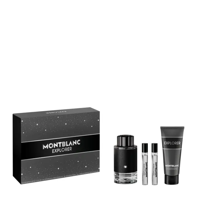 Montblanc Explorer Ανδρικό Αρωματικό Σετ: Eau De Parfum 100ml & 2xTravel Spray 7.5ml & Shower Gel 100ml