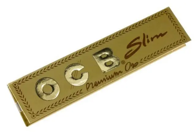 OCB Premium Χαρτάκια - Gold King Size Slim 50τεμ. 2
