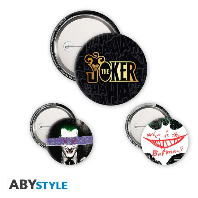 Κονκάρδες 3 τεμ DC COMICS - Badge Pack - The Joker ABYACC568 2