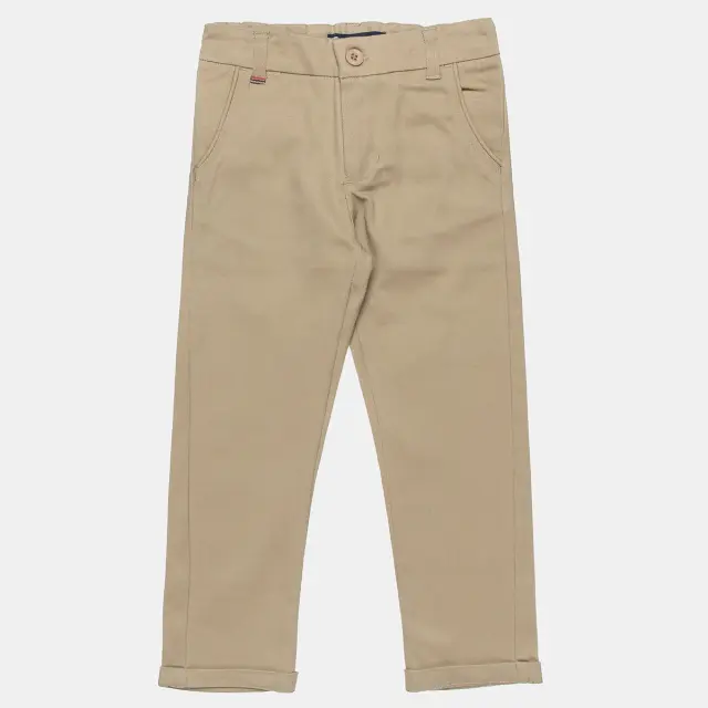 Παντελόνι chinos με ρεβέρ