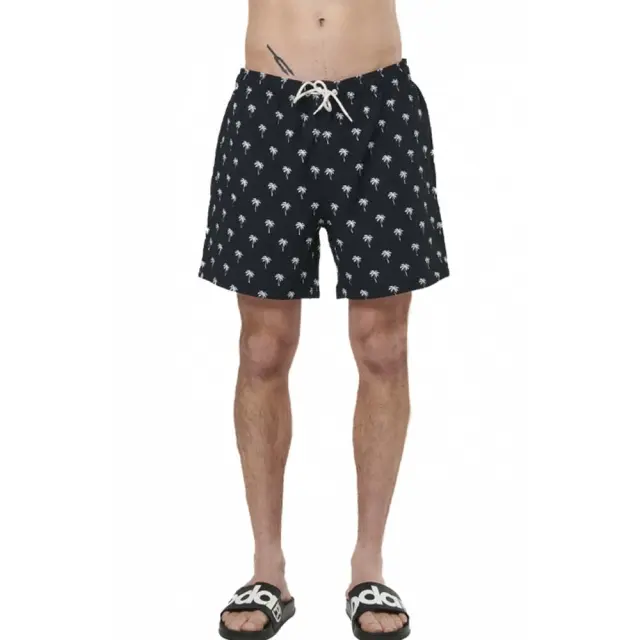Body Action Men's Crepe Swimming Shorts Μαύρο 033531-01 (Body Action)