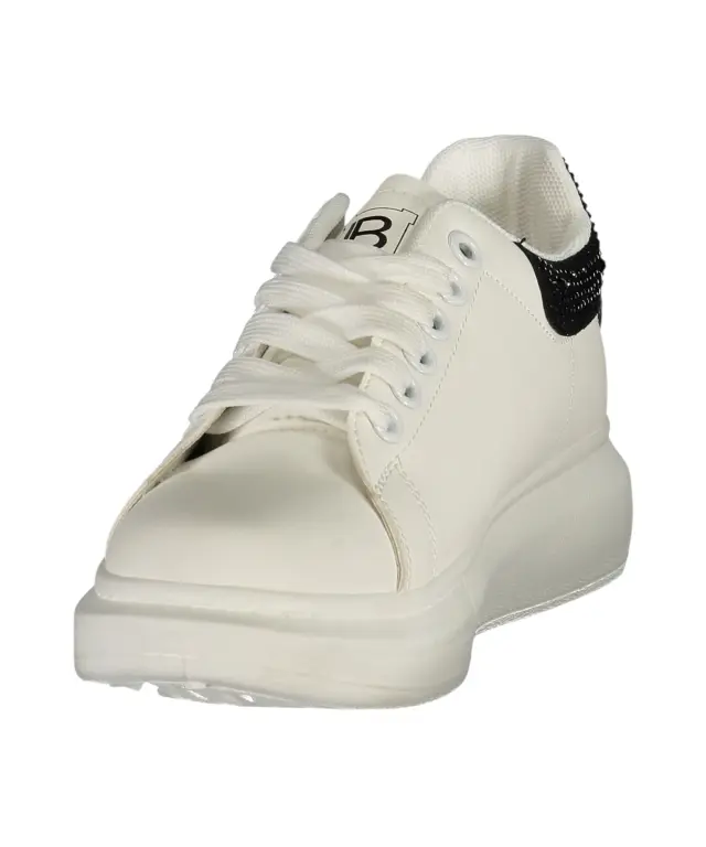 Laura Biagiotti – Γυναικεία Sneakers 9815-WHI/BLA Λευκό 3