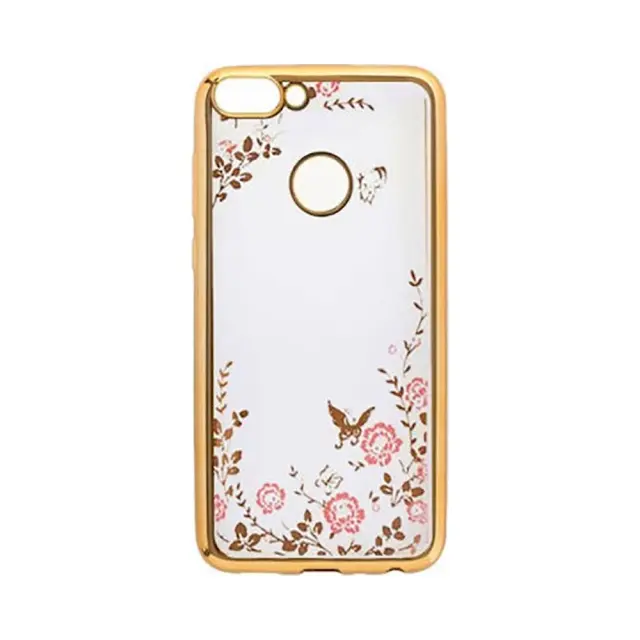 Θήκη Σιλικόνης Forcell Diamond Case Για Huawei P Smart Χρυσή