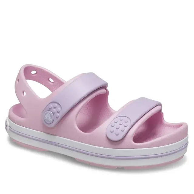 Παιδικά Ανατομικά Πέδιλα Crocs Κορίτσι 209424-84I Ροζ Ροζ - 23-24 2