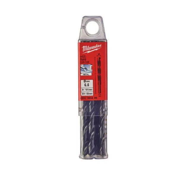Milwaukee 4932363499 - ΤΡΥΠΑΝΙ ΑΕΡΟΣ 6.50mm ΜΑΥΡΑ MW 2