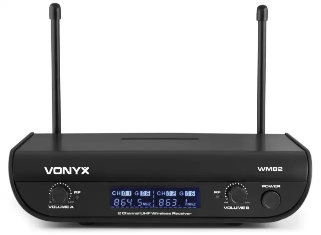 VONYX WM82C ΑΣΥΡΜΑΤΟ ΣΕΤ ΜΙΚΡΟΦΩΝΟΥ 2