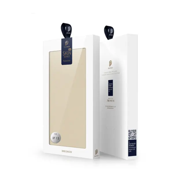 Dux Ducis Skin Pro Series Θήκη Book για Apple iPhone 13 Χρυσή 2
