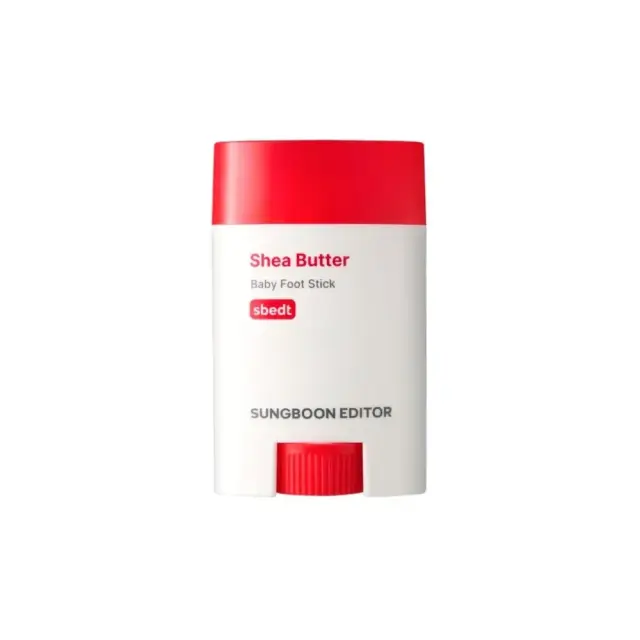 Sungboon Editor Shea Butter Baby Foot Stick Περιποίησης Ποδιών για Απολέπιση και Ενυδάτωση, 20gr