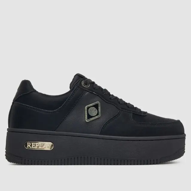 Chunky Sneakers Replay Epic High Block GWZ5O.000.C0201S-C098 Μαύρο - 37