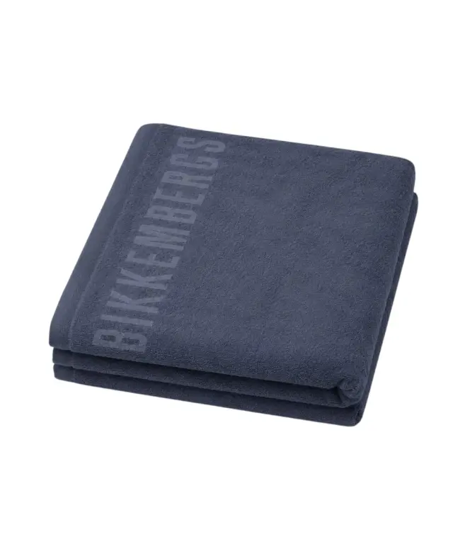 Bikkembergs - Πετσέτα Θαλάσσης Βαμβακερή 90x168 cm BKK26MTW02-NAVY Μπλε 3
