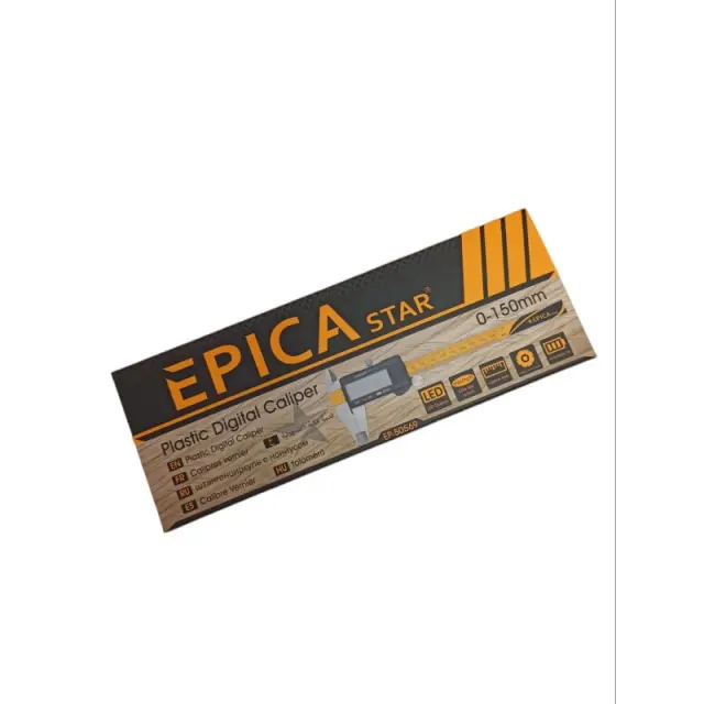 Epica Star EP-50569 Ψηφιακό Παχύμετρο με Εύρος Μέτρησης έως 150mm
