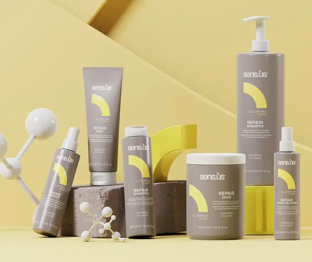 Illumyna Care Repair Shampoo 1200ml by Sensus - για Θρέψη Και Αναδόμηση Ταλαιπωρημένων Εύθραυστων και Χημικά Επεξεργασμένων Μαλλιών 3