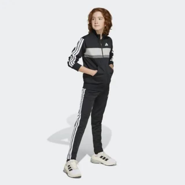 Adidas Seasonal Essentials Tiberio 3-Stripes Tricot Track Suit Kids JY0509 - 164 3