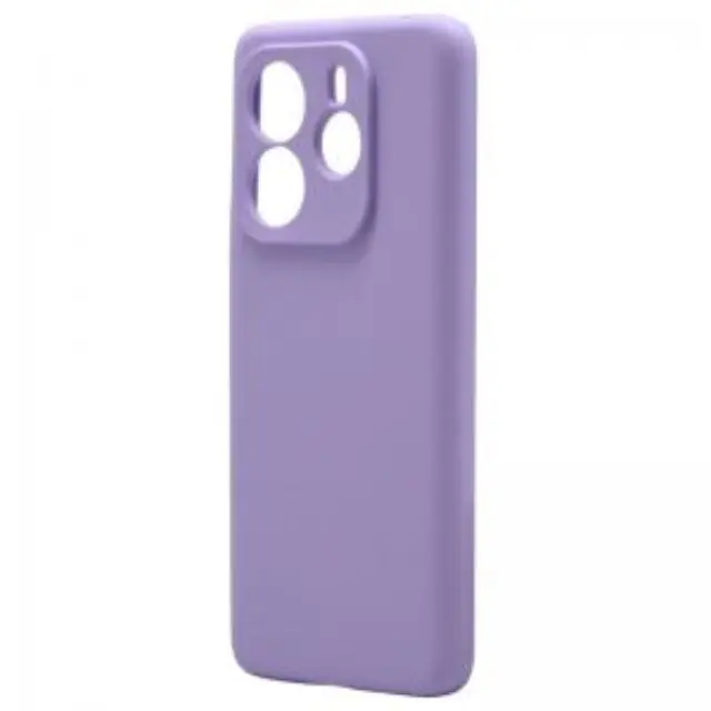 Θήκη Liquid Silicon inos Xiaomi Redmi Note 14 4G Velvet Βιολετί N68980 2